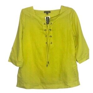 Kylie Zee Tie Front Blouse